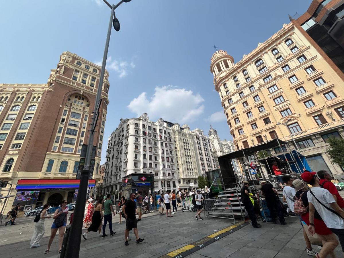 Chic4 Luxury Gran Via Apartment Madrid Exterior foto